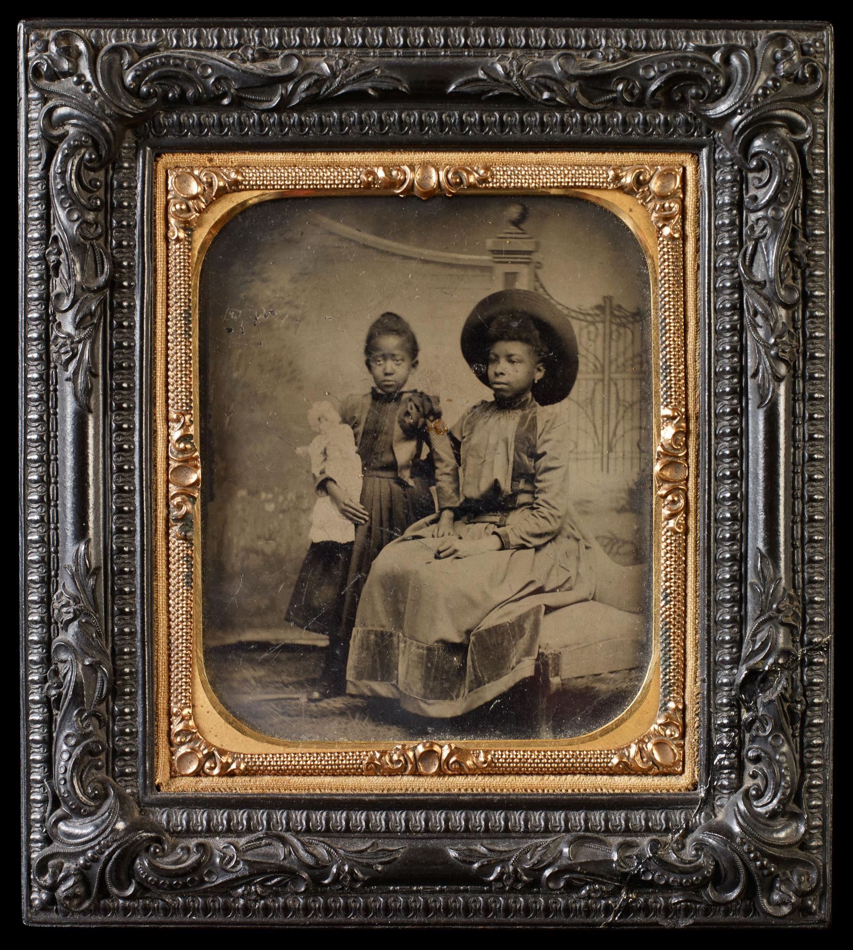 Unidentified photographer, Tintype in frame, US, ca. 1860–80